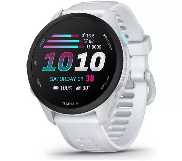 GARMIN Forerunner 70 Sports Watch – Whitestone, 43 mm
