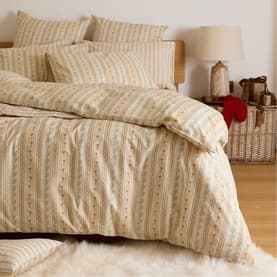Rose Floral Duvet Cover Set Cream
