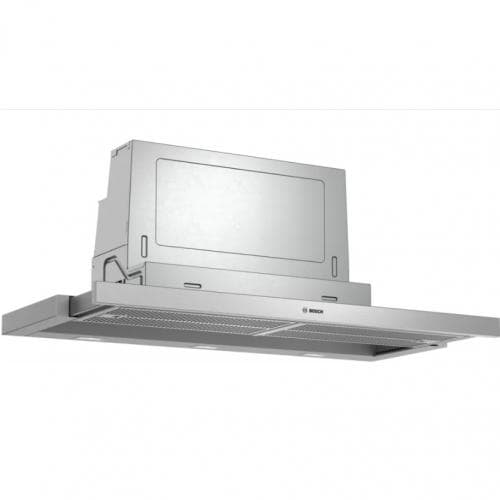 BOSCH            SERIE 4 90CM TELESCOPIC COOKER HOOD - SILVER