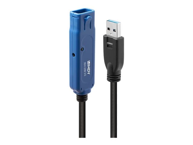 Lindy - USB 3.0 Active Extension Cable Pro - USB extender - USB 3.0, USB 3.1 Gen 1, USB 3.2