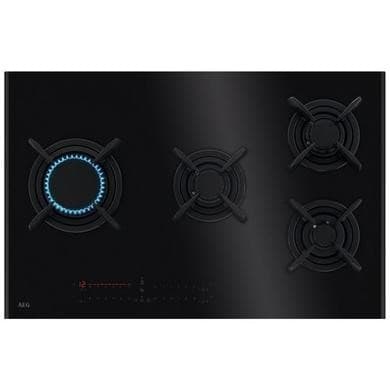 AEG 9000 Series 80cm 4 Burner Gas Hob - Black
