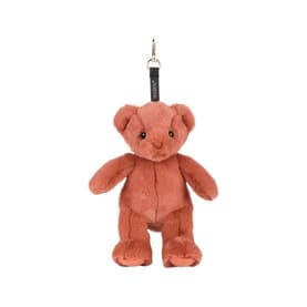 Doudou Plush Bear Bag Charm Terracotta