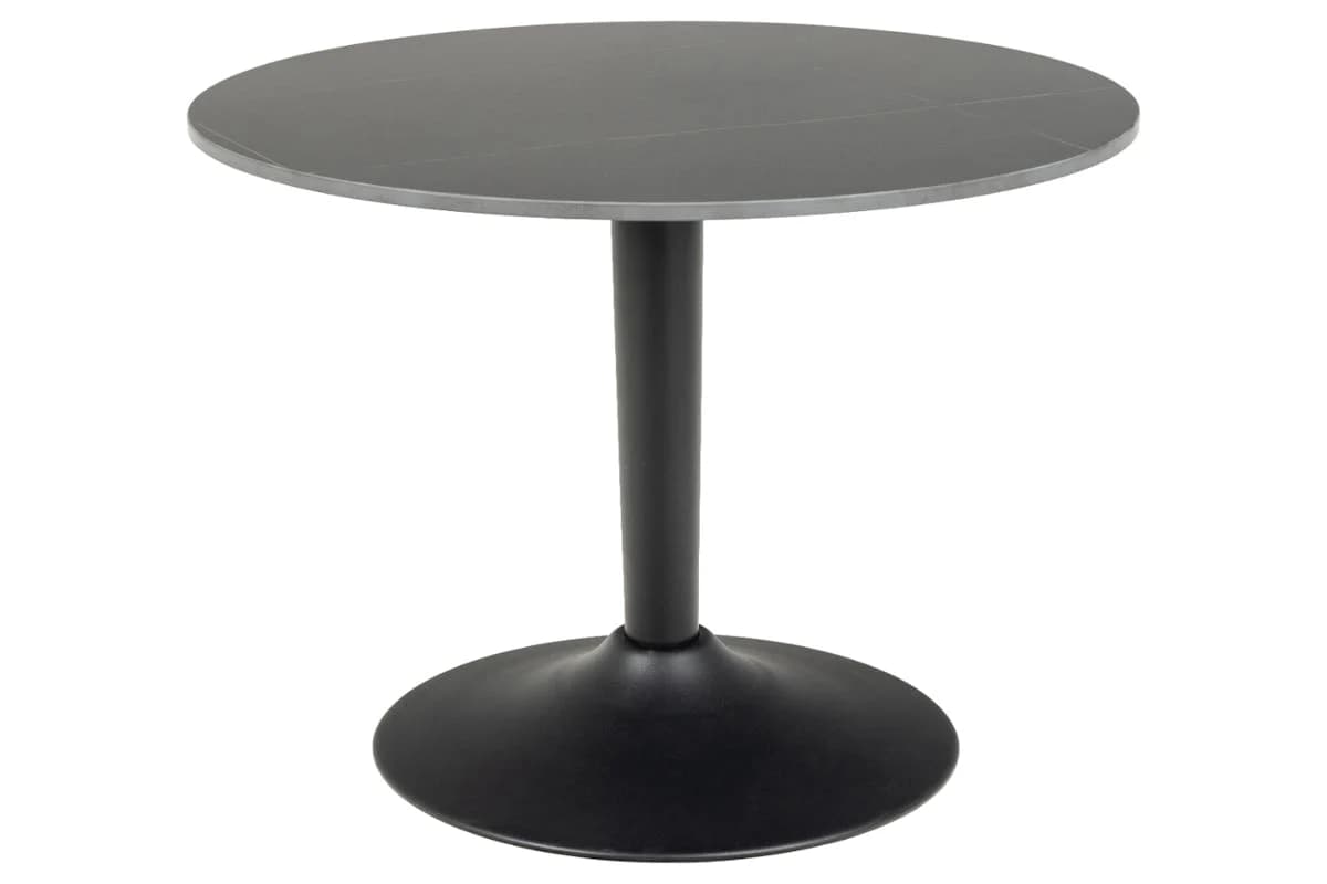 Malta Round Coffee Table | Ceramic | Black