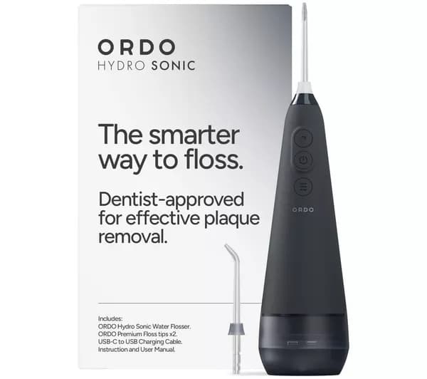 ORDO Hydro Sonic+ Water Flosser - Charcoal Grey