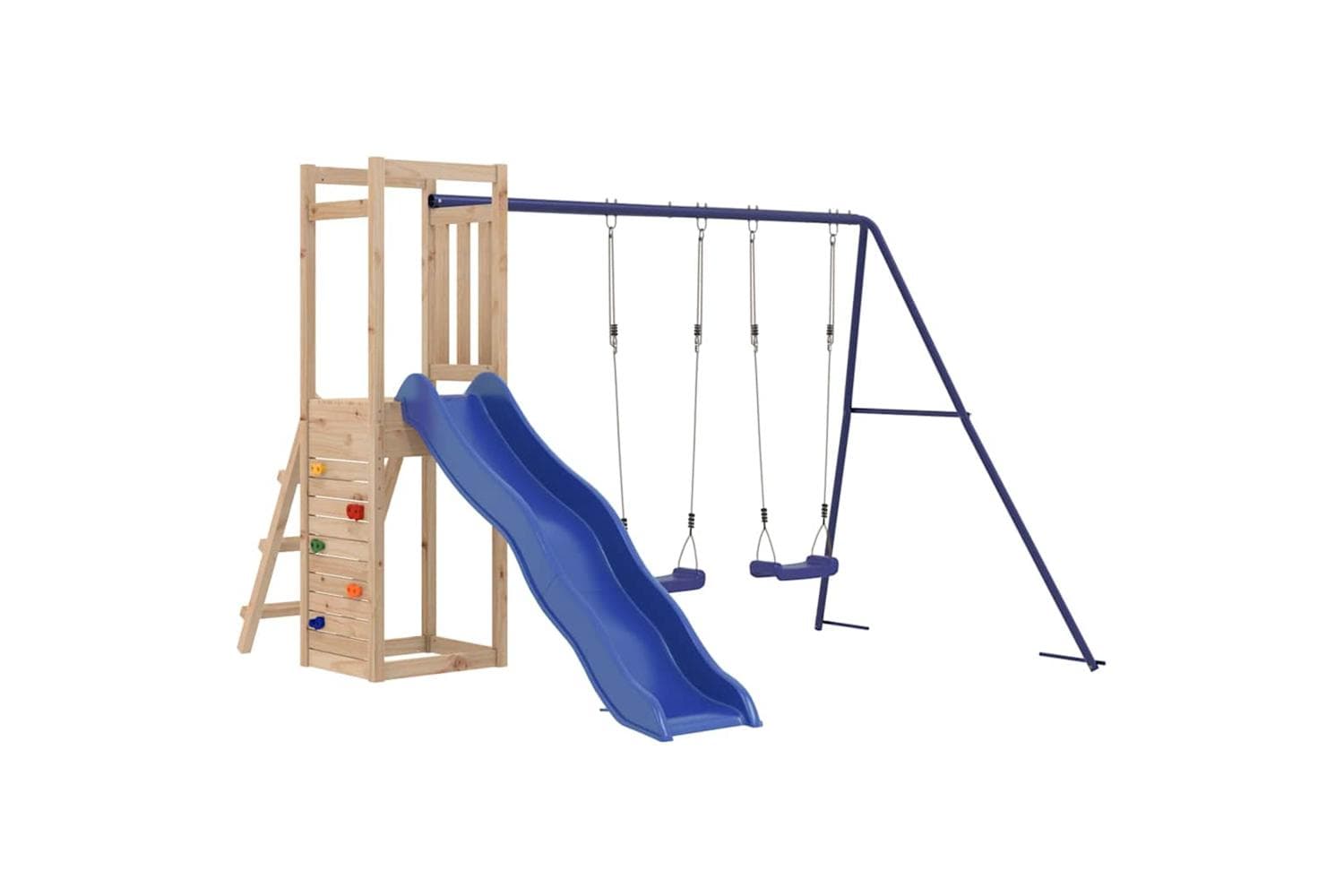 Vidaxl Outdoor Playset Solid Wood Pine