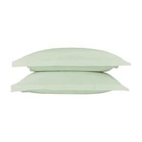 200 Thread Count Oxford Pillowcase Pair Sage