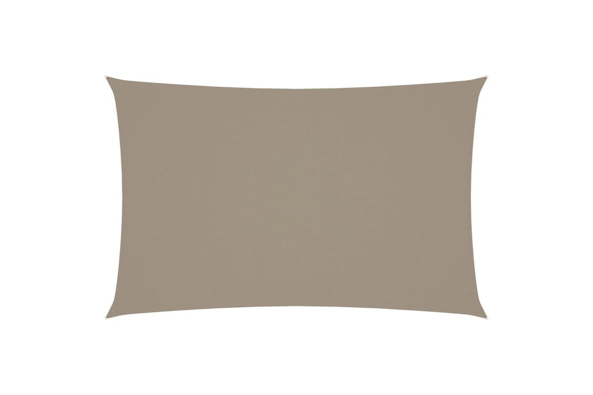 Vidaxl 135429 Sunshade Sail Oxford Fabric Rectangular 2.5x5 M Taupe