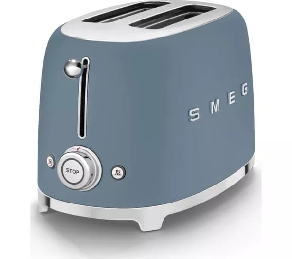 SMEG TSF01SBMUK 2-Slice Toaster - Storm Blue