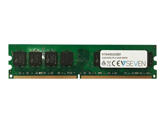 VIDEOSEVEN - V7 - DDR2 - module - 2 GB - DIMM 240-pin - 800 MHz / PC2-6400 - unbuffered