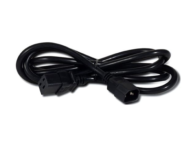 HPE - APC - power cable - IEC 60320 C19 to IEC 60320 C14 - 2 m