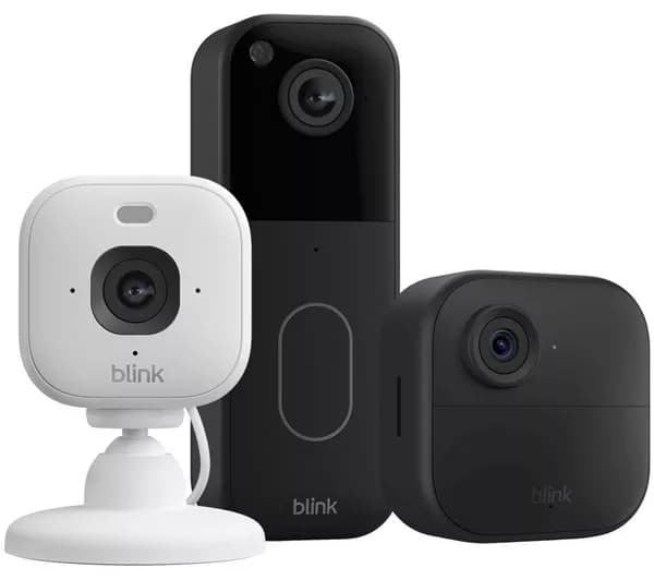 BLINK Whole Home Security Kit Plus with Video Doorbell System, Mini 2K+ & Outdoor 4 Security Camera Bundle