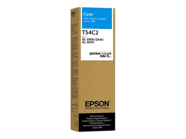 EPSON - T54C - cyan - original - ink refill