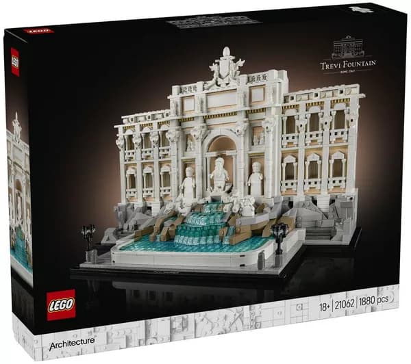 LEGO Architecture 21062 Trevi Fountain Set for Adults