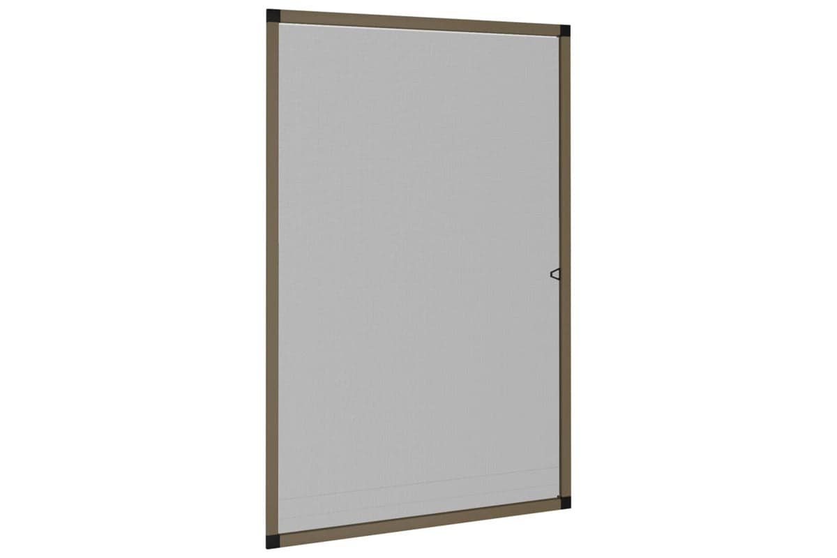 vidaXL 153834 Insect Screen For Windows Brown 80x120cm