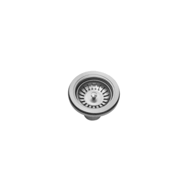 Chrome Kitchen Sink Strainer Waste - Enza