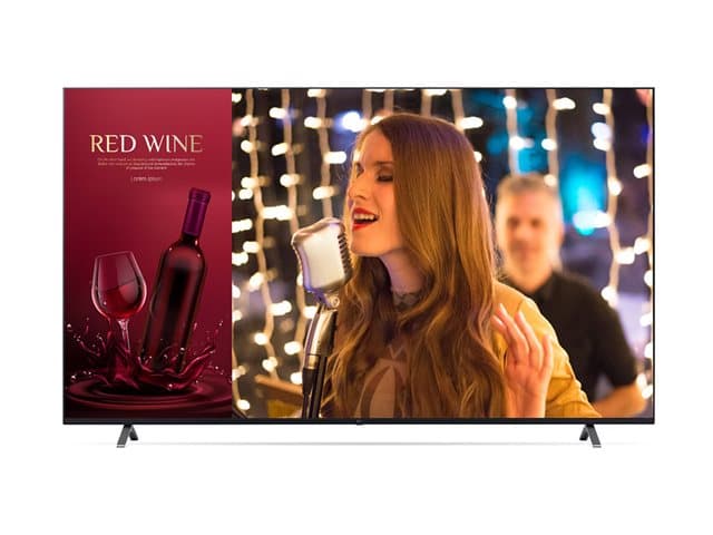 LG ELECTRONICS - LG 86UN640S0LD UN640S Series - 86" LED-backlit LCD TV - 4K - for hotel / hospitality