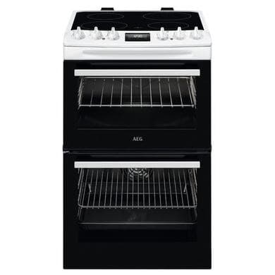 AEG 5000 55cm Electric Cooker - White