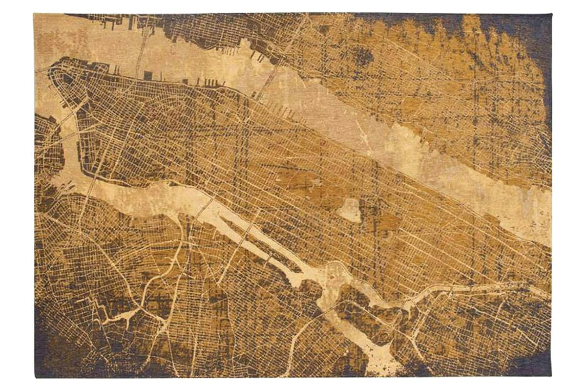 Louis De Poortere | New York Indoor Eco Rug | Multicolour| 100 x 140 cm