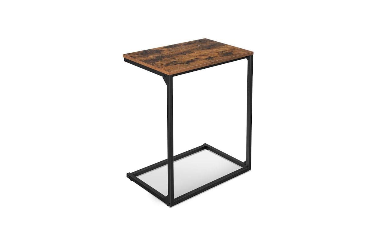 Side Sofa Table | Side Table | Particleboard And Steel | 55 X 35 X 66 Cm