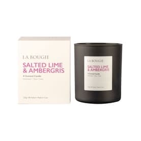 Salted Lime And Ambergris Candle