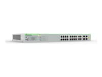 ALLIED TELESIS - Allied Telesis AT iGS950/20PS - Switch - smart - 16 x 10/100/1000 (PoE+) + 4 x combo 100/1000 SFP/RJ-45 - side to side airflow - desktop, wall-mountable, rack-mountable - PoE+ (370 W) - TAA Compliant