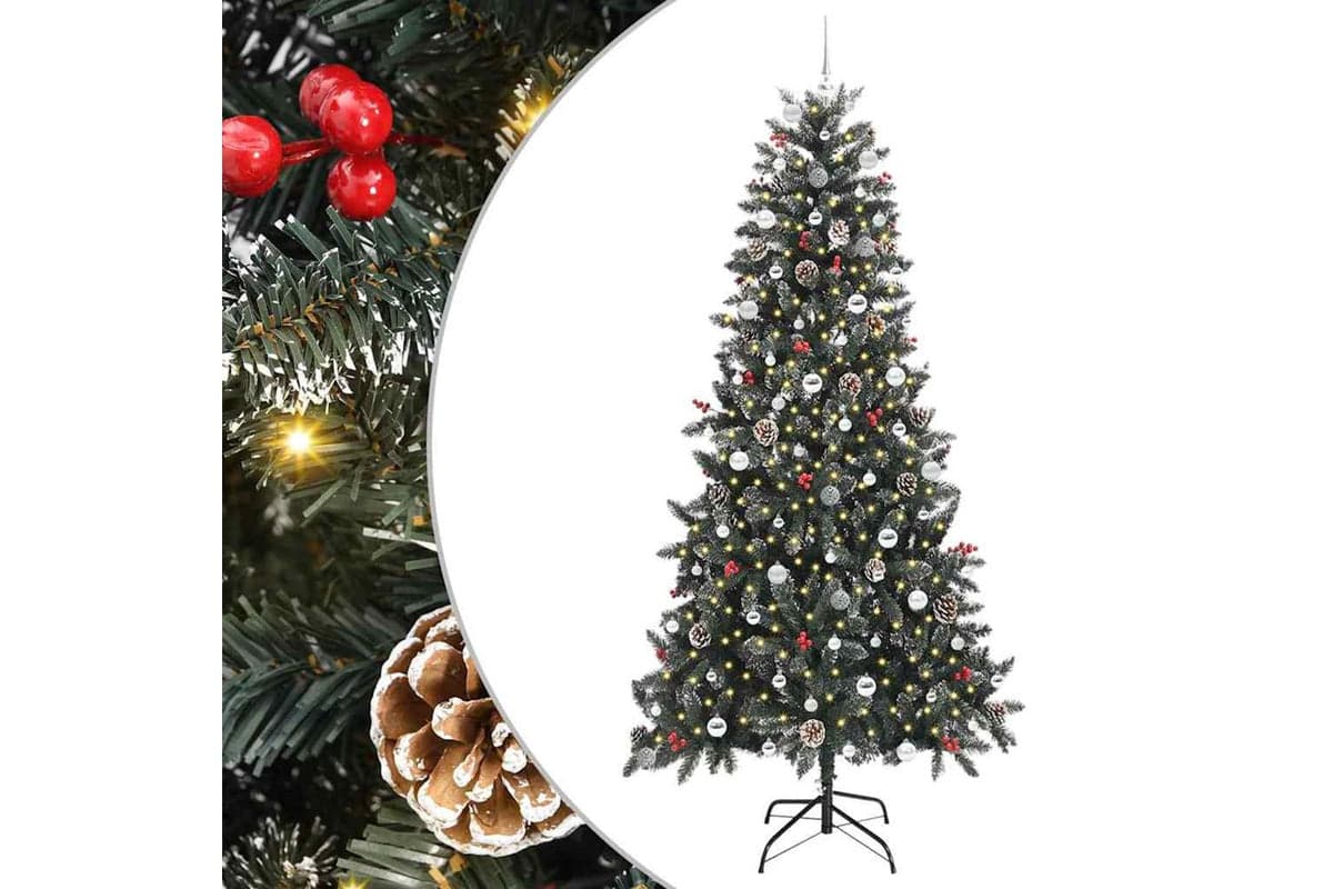 Vidaxl Artificial Christmas Tree Green 1295 X 1295 X 240 Cm