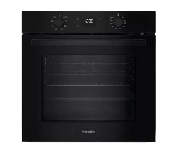 HOTPOINT Class 2 Multiflow HO 475P B UK Plug-in Electric Pyrolytic Oven - Black