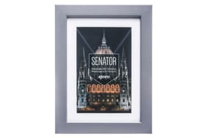 Kenro Senator 8X8"/6X6" Photo Frame | Grey
