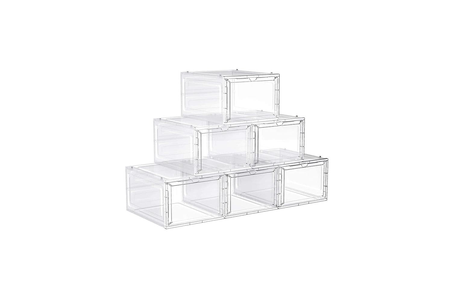 Songmics Shoe Box Plastic