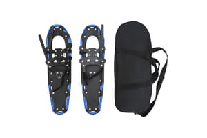 Vidaxl 3 In 1 Snowshoes Blue And Black 30 Inches Aluminum And Hdpe