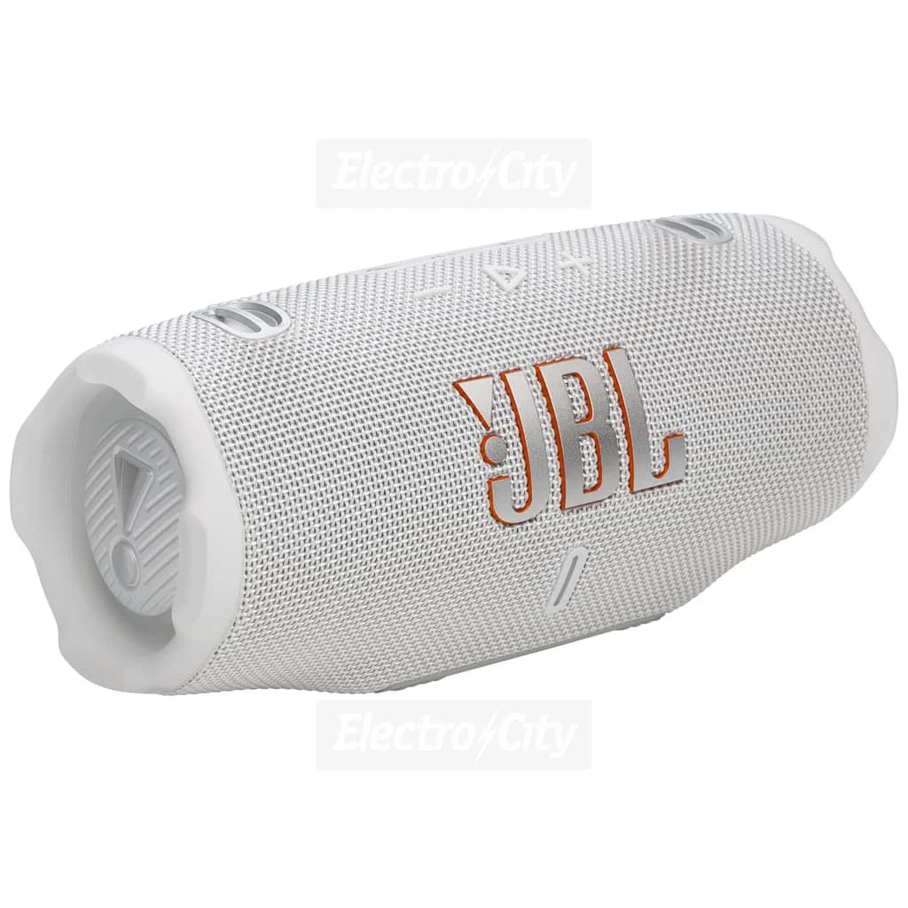 JBL Charge 6 Portable Bluetooth Speaker | White