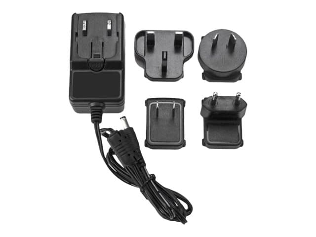 STARTECH.COM - StarTech DC Power Adapter - 12V, 2A - Universal Replacement Power Adapter (NA, EU, UK, AU) (SVA12M2NEUA) - power adapter