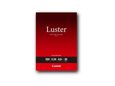 CANON - Photo Paper Pro Luster LU-101 - photo paper - luster - 20 sheet(s) - A3 Plus - 260 g/m²