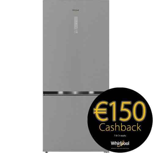 WHIRLPOOL 84CM WIDE 2 DOOR COMBI FRIDGE FREEZER