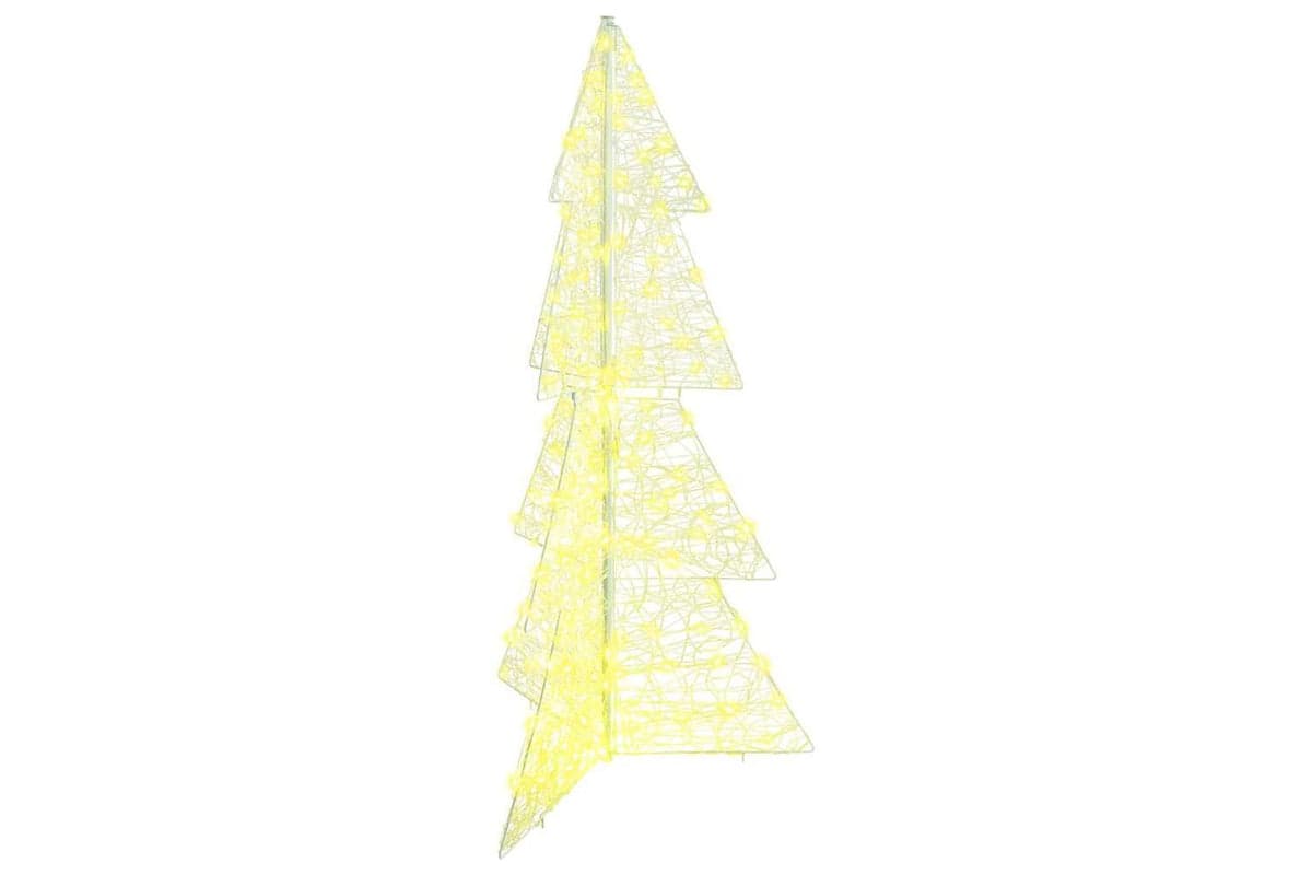 Vidaxl Christmas Tree With 160 Leds Warm White 150 Cm Acrylic