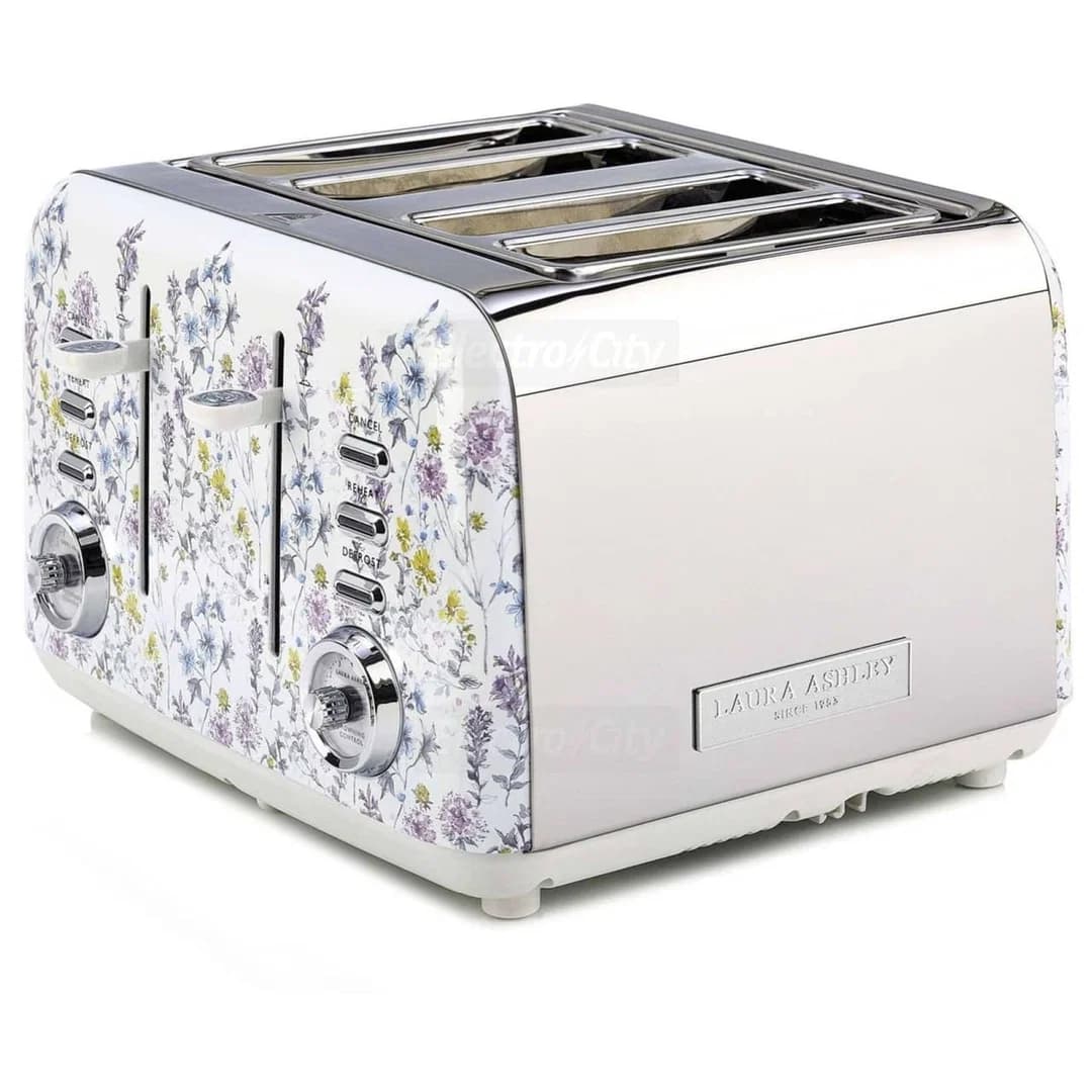 Laura Ashley 4 Slice Toaster | Wild Meadow Floral