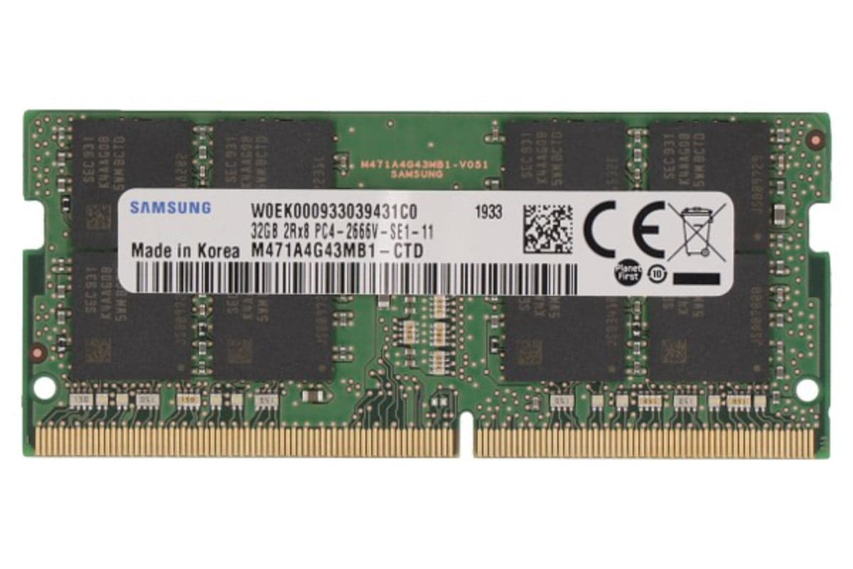 2-Power 32GB DDR4 2666MHz CL19 SODIMM Memory Module