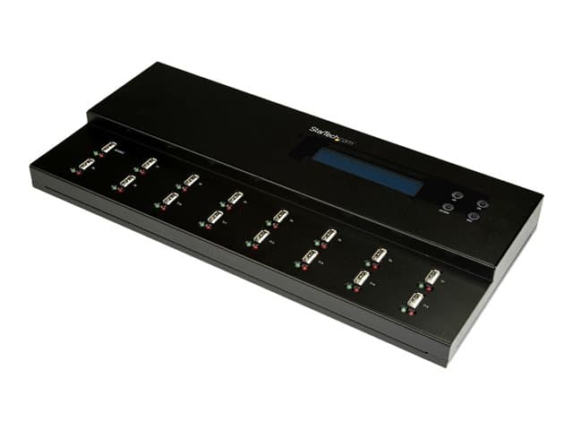 STARTECH.COM - StarTech Standalone USB Duplicator - USB Duplicator and Eraser - USB 3.0, 2.0, 1.1 - 1:15 USB Flashdrive - USB Thumb Drive (USBDUPE115) - USB drive duplicator - TAA Compliant