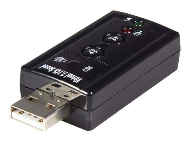 StarTech Virtual 7.1 USB Stereo Audio Adapter External Sound Card