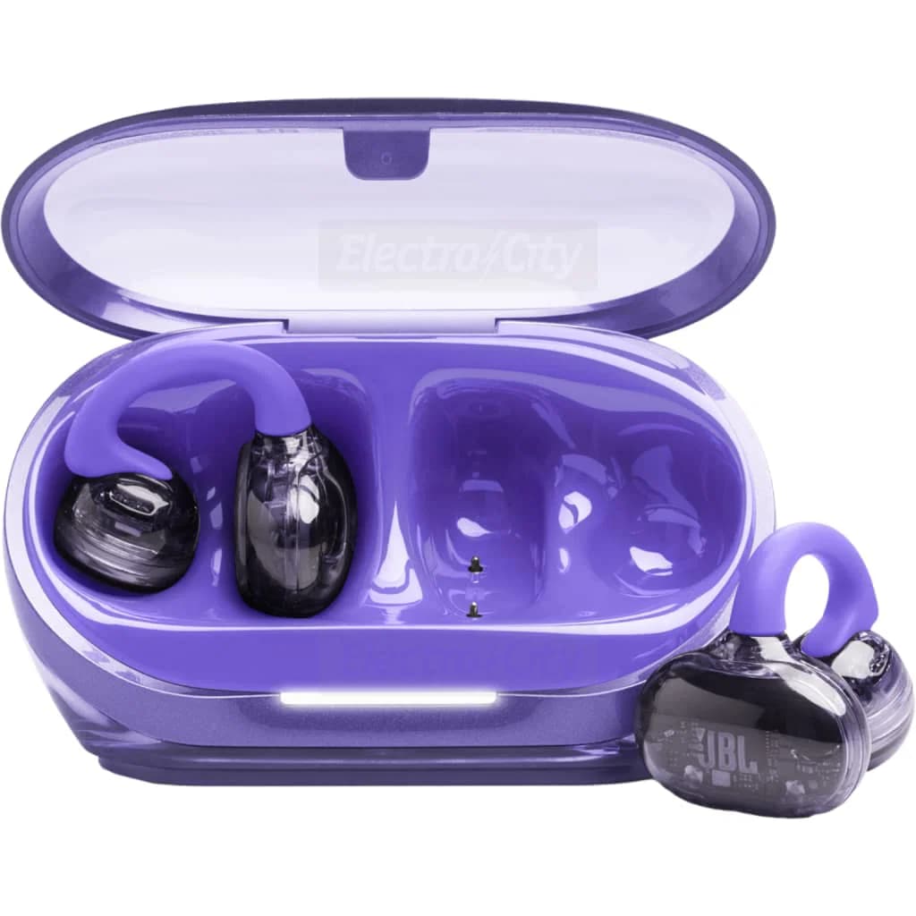 JBL Soundgear Clips Open-Ear Wireless Earbuds | Purple