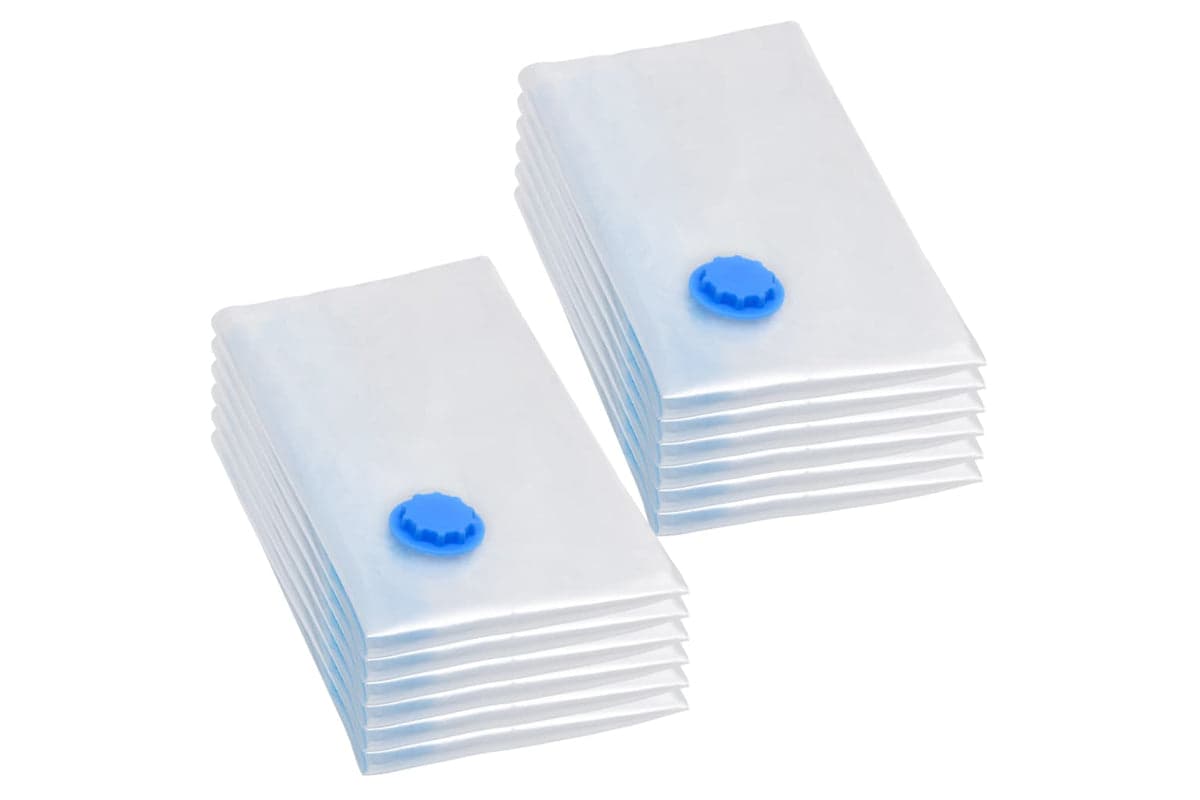 vidaXL 51332 Vacuum Travel Storage Bags Clothing Bags 80x60cm 10 Pcs