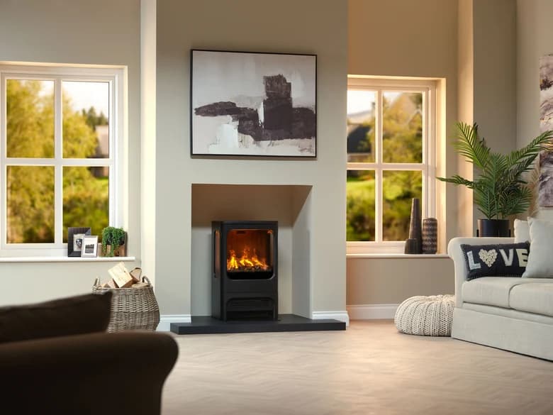 Dimplex Mapleton 80 Freestanding Electric Stove - Black | MPT80