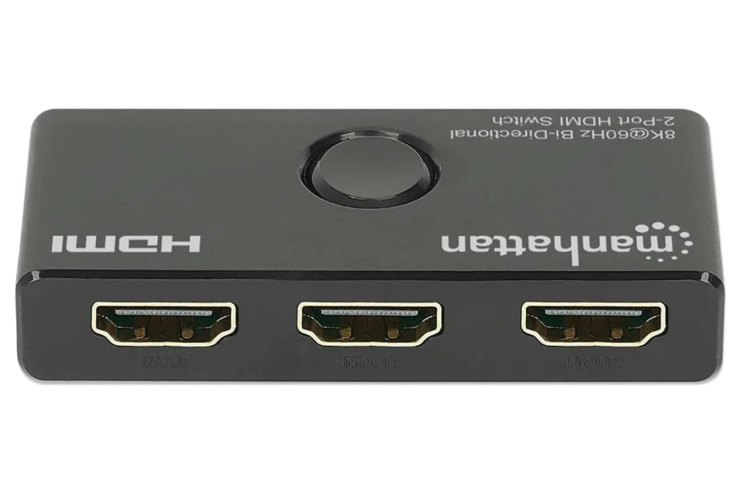 Manhattan 8K@60Hz Bi-Directional 2-Port HDMI Switch
