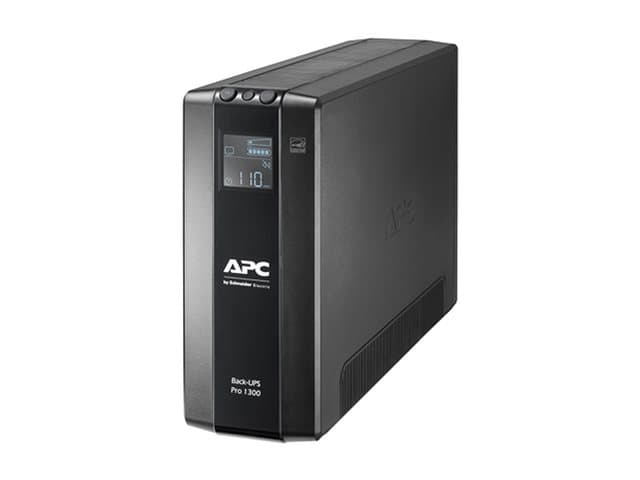 APC - Back-UPS Pro BR1300MI - UPS - AC 230 V - 780 watt - 1300 VA - USB - output connectors: 8 - black
