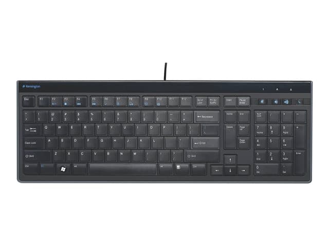 ACCO-KENSINGTON - Kensington SlimType - keyboard - UK - black Input Device