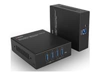 Lindy - transmitter and receiver - USB/network extender - USB 3.2 Gen 1, HDBaseT