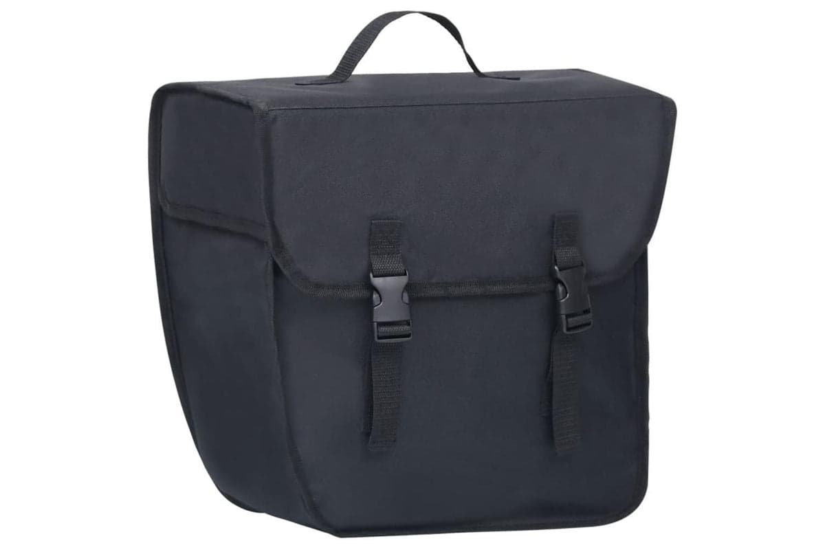 Vidaxl Single Bicycle Bag For Pannier Rack Waterproof 21 L Black