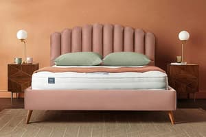 Silentnight | Oriana Bed Frame with Slant Beech Leg | Double | 4ft6 | Colour Options