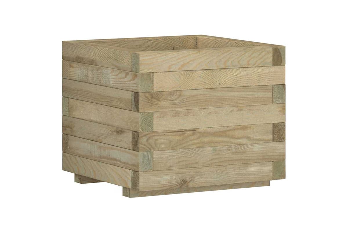 vidaXL 41659 Raised Bed 50x50x40cm Wood Square