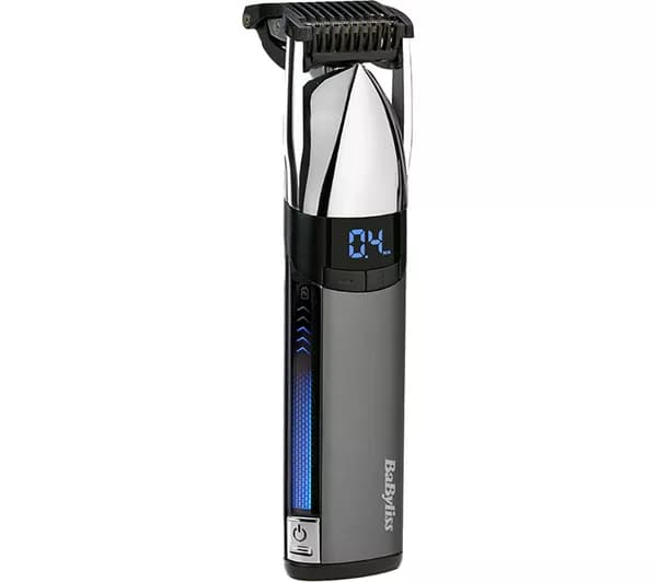 BABYLISS Super-X Metal S996U Wet & Dry Stubble Trimmer - Silver